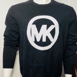 Michael Kors Logo Unisex Pullover Sweater SZ XL