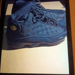 AIR JORDAN 13 RETRO  "BLACK". CAT