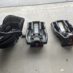 Infant Carseat With 2 Bases 