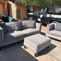 Couches Set $330 Delivered Available Small Fee 