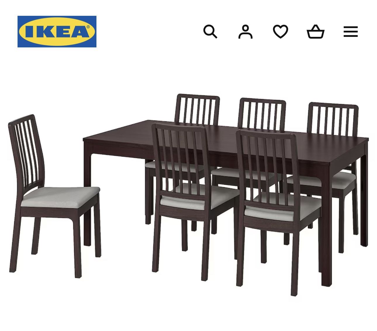 Ikea Dining Table With 4 Chairs!!Asking For Only $300