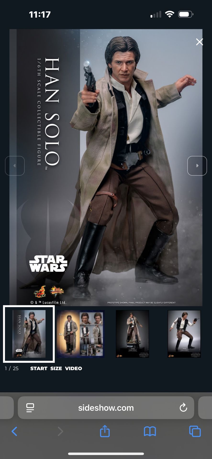 Hot Toys Han Solo ROTJ