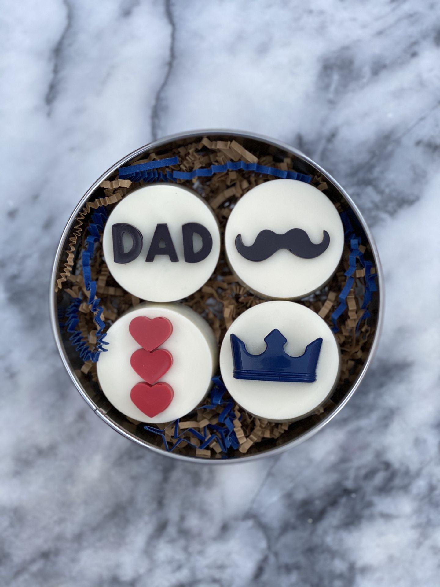 Father's Day chocolate covered Oreos