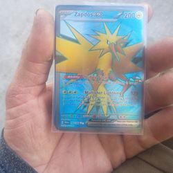 Zapdos EX - 2023- Pokemon