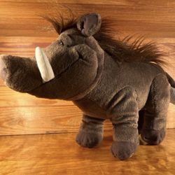 Build-A-Bear Workshop Disney THE LION KING PUMBA PUMBAA Warthog Plush!