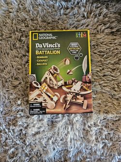 National Geographic Da Vinci's Inventions Battalion STEM Kit
