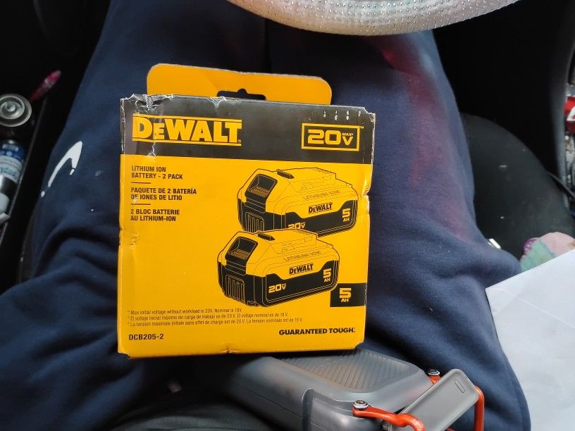 I've Got 4 Packs Of The 2 Pack Battery's 20v Max