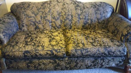 Loveseat with Pillows