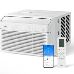 Midea 12000 BTU Smart Inverter Air Conditioner Window Unit with Heat and Dehumidifier – Cools up to 550 Sq. Ft., Energy Star Rated, Quiet Operation 