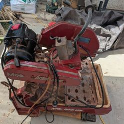 Brick Saw, Good Condition,