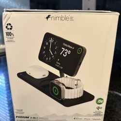 Nimble Podium 3 In 1 Charger iPhone iwatch And AirPods