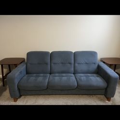 Blue sofa 