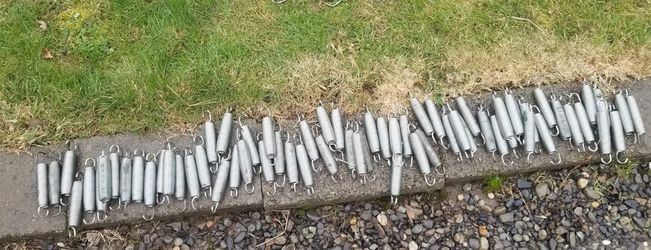 Pack Of 96 Springs For Trampoline