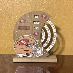 SF 49ers Wheel Calendar
