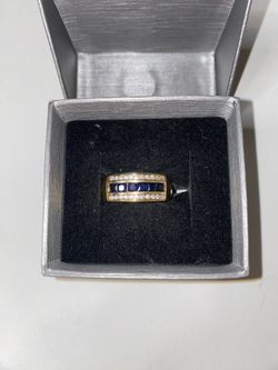 Sapphire Ring 925 silver