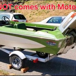 Clasic 1972 Glastron Fiberglass Boat 