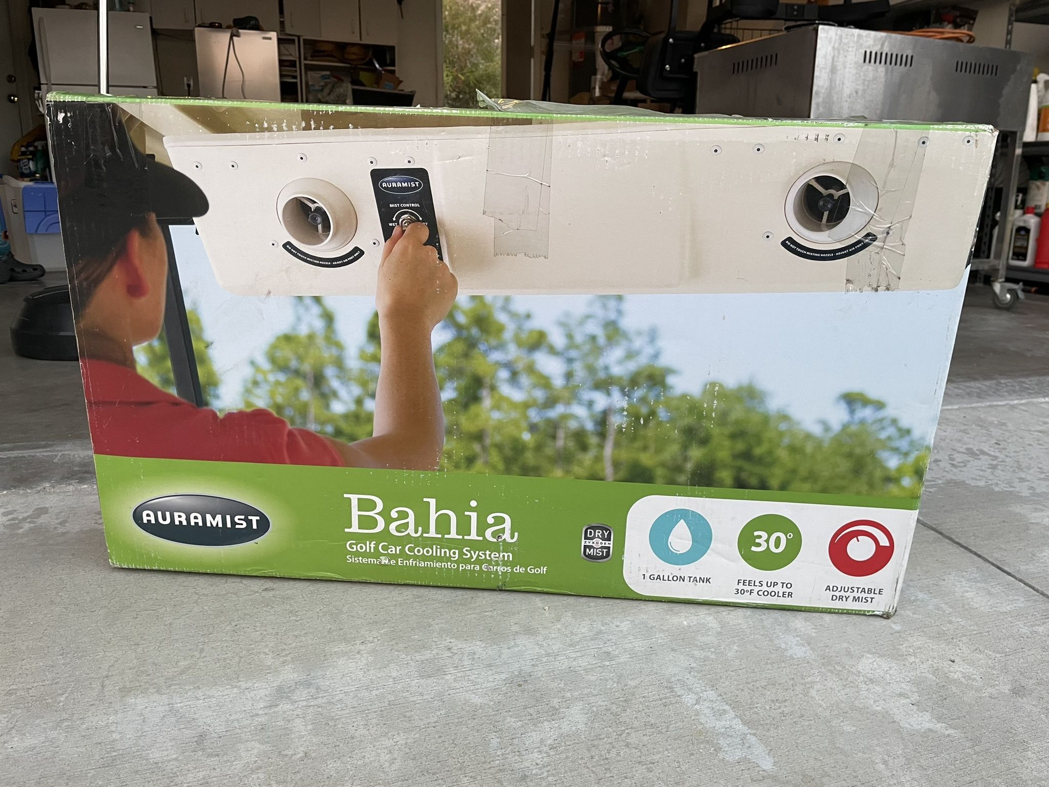 New Bahia Golf Car Cooling System.