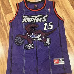 Vintage-Style Toronto Raptors Vince Carter Retro Jersey (Menβs Small)