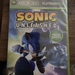 Sonic Unleashed Video Game Xbox 360
