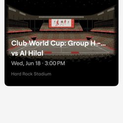 Real Madrid Club World Club Tickets