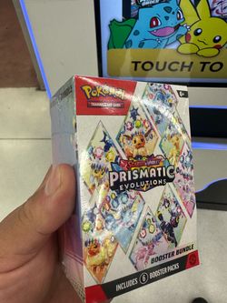 Pokémon Scarlet & Violet Prismatic Evolutions Booster
