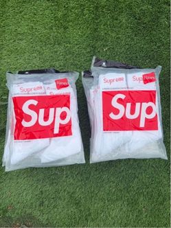 supreme White socks