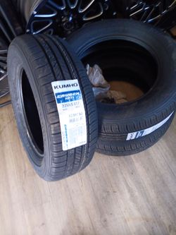 New set of tires 225 65 17 KUMHO