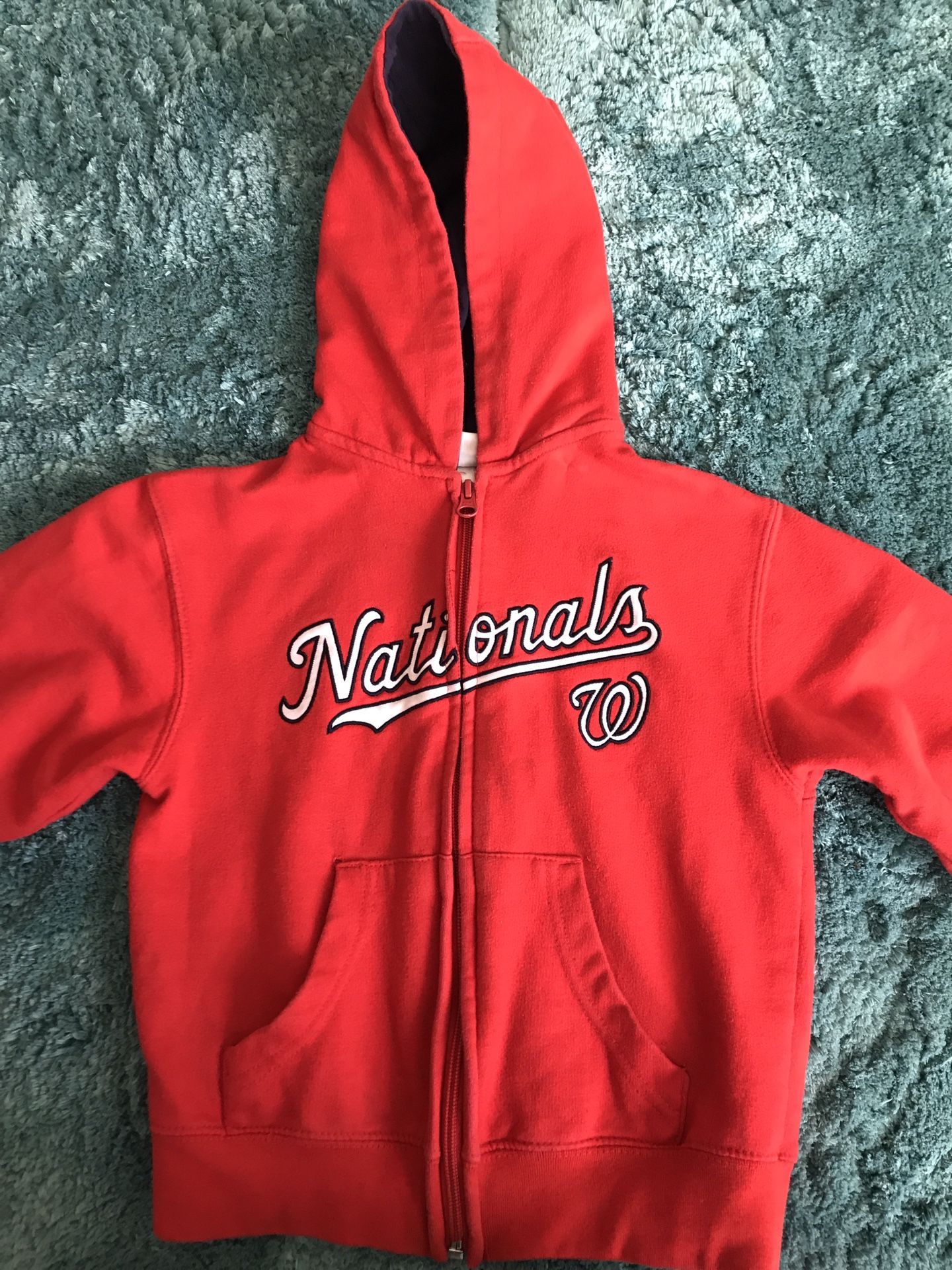 Red Kids Nationals Hoodie 