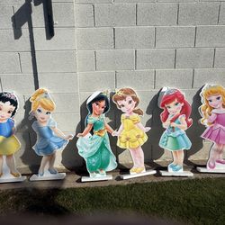 Princess / princess foam cutouts