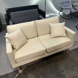 $150.00!!! New 55” Fabric Loveseat Sofa