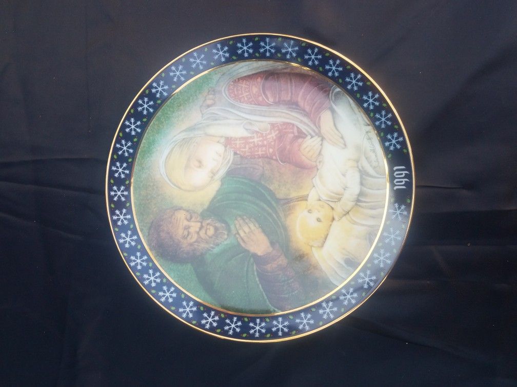 German Christmas Collector Plates
