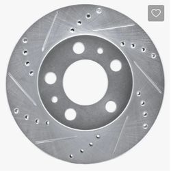 Volvo front brake rotors and pads