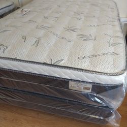 Full Size Euro Pillow Top Mattress