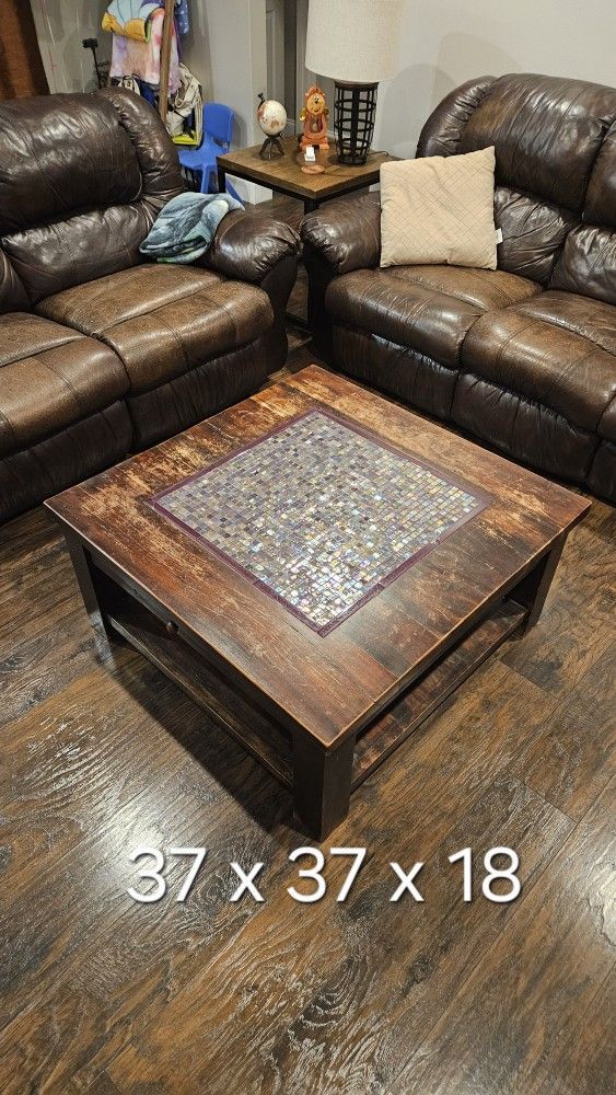 Coffee Table Solid Wood