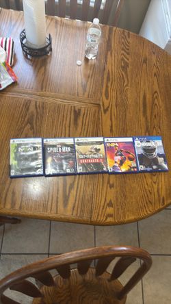 PlayStation five games
