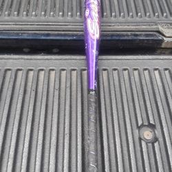 Purple Easton Softball bat in good condition.