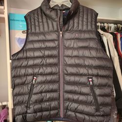 Tommy Hillfiger Black Puff Vest