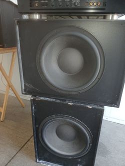 Triad Subwoofers.. Call only 