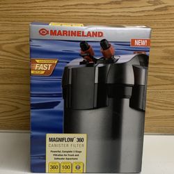 MARINELAND MAGNIFLOW 360 GPM CANISTER FILTER