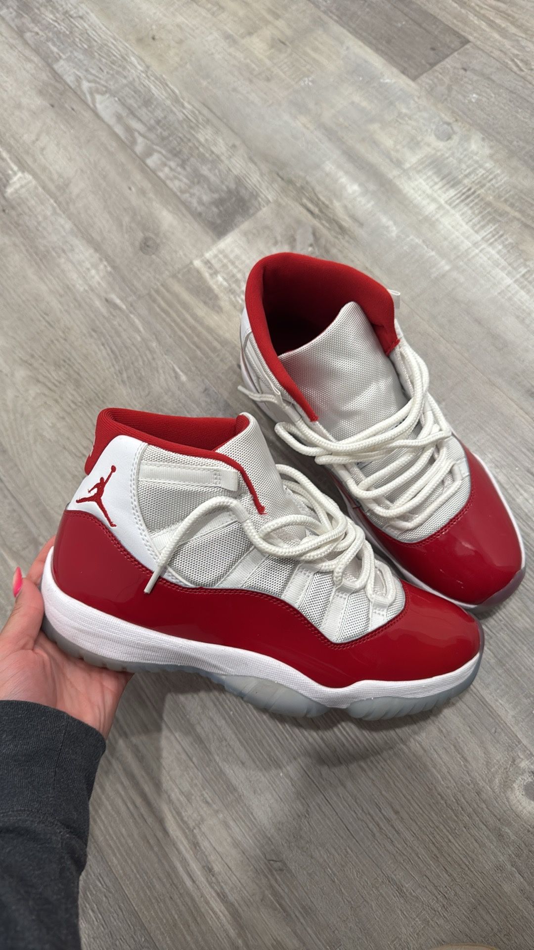Cherry 11s size 9.5