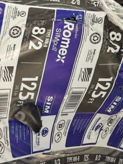 Romex  electric wire 8/2