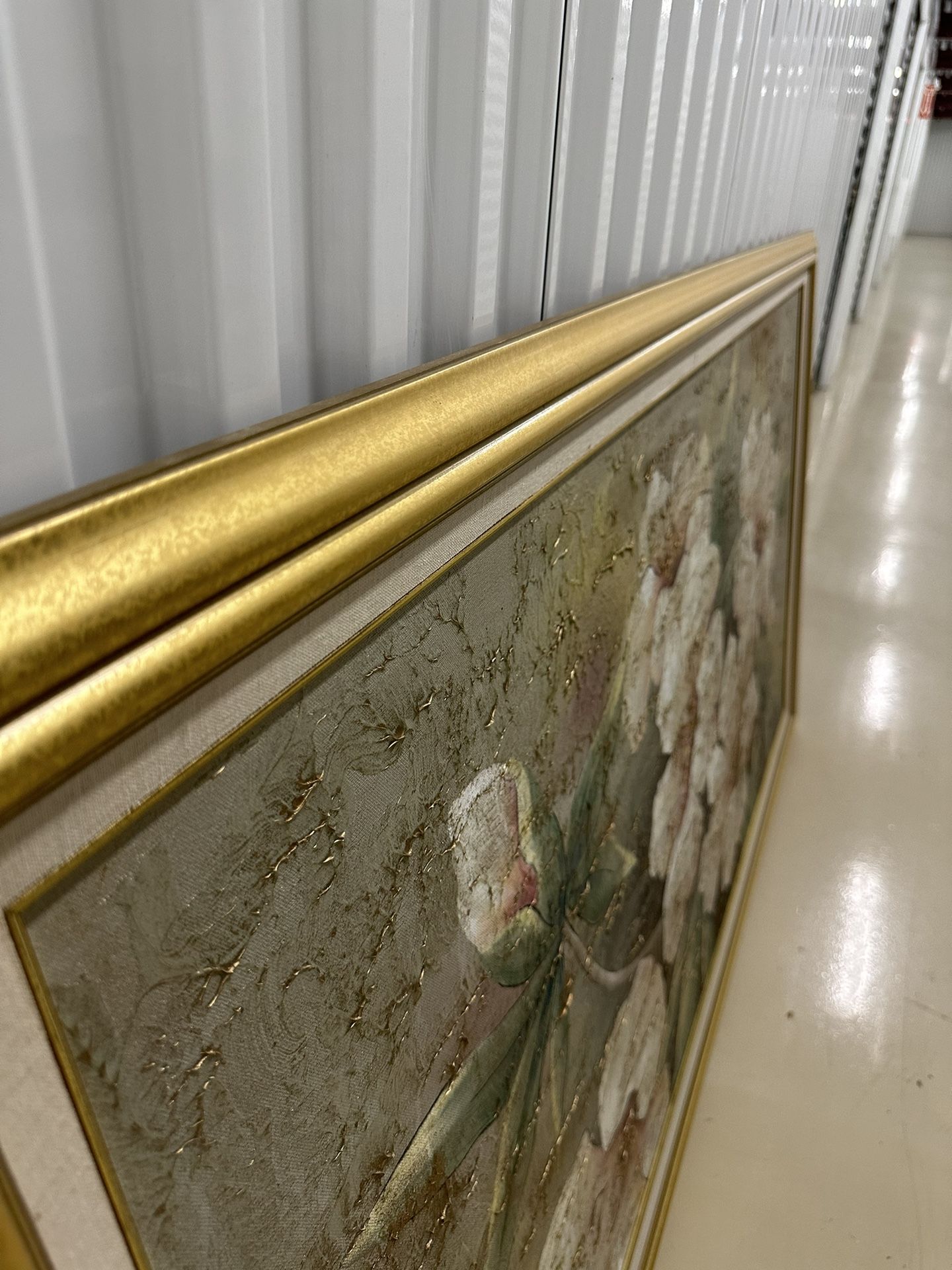 Painting Oil Paint With Expensive Gold Frame