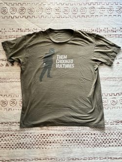 Them crooked vultures t shirt xl
