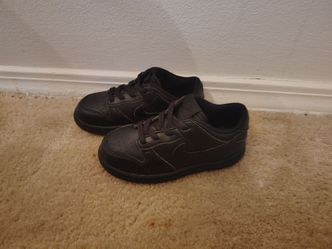 Nike Dunk Low Toddler Sneakers Black