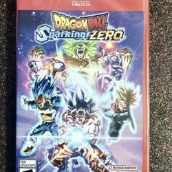 brand new sealed nintendo switch 2 dragon ball sparking zero