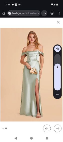Sage Green Formal Dress 