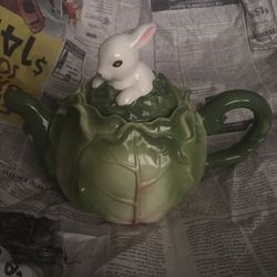 Rabbit teapot