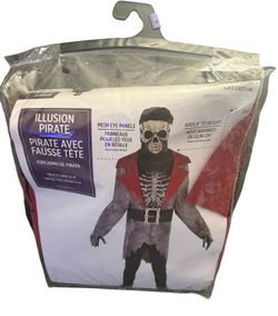 Illusion Pirate Costume XL 14-16
