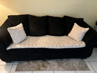 Black couch