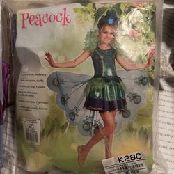 Peacock Costume Size4/5